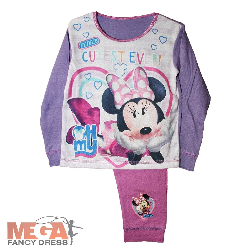 Girls Cutest Ever Minnie Mouse Pyjamas