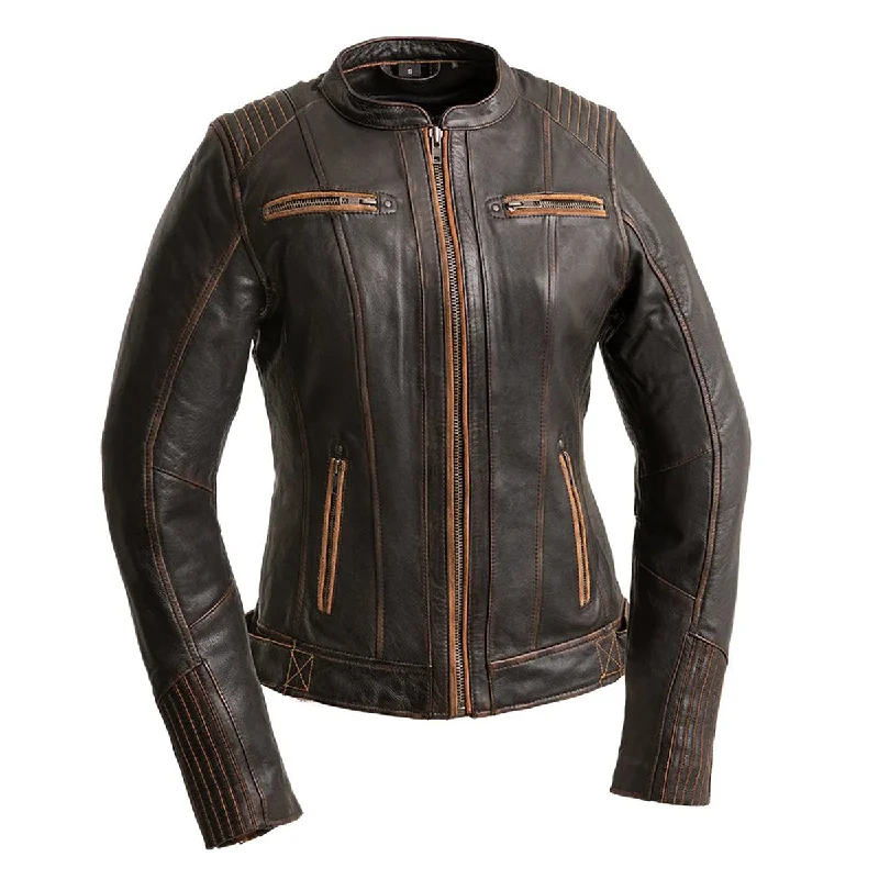 Electra - Women's Leather Motorcycle Jacket