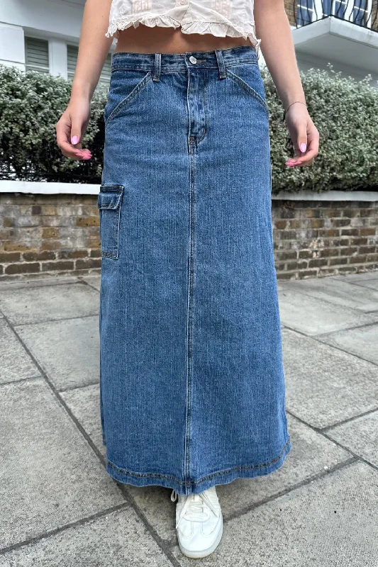 Kenzie 90's Denim Skirt