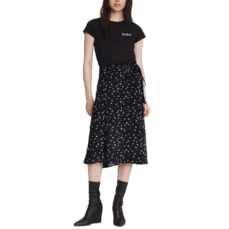 Rag & Bone Lily Floral Midi Skirt